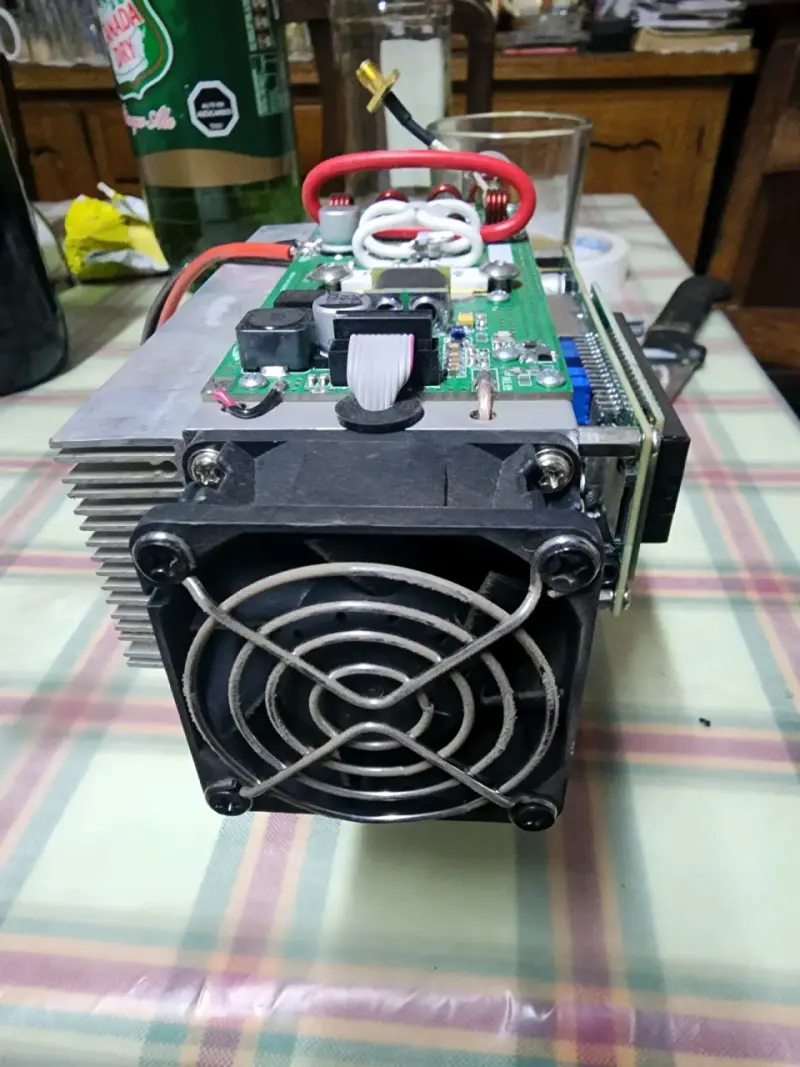 Transmisor fm 120w con disipador de calor - 2