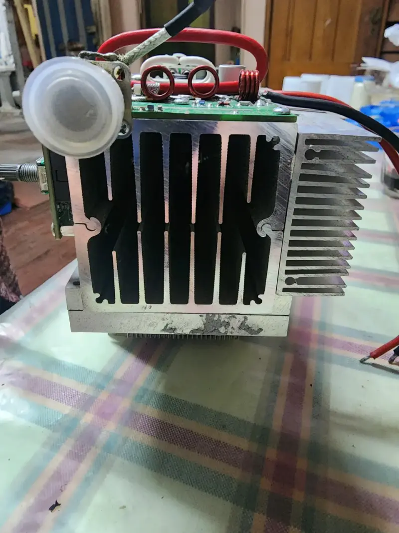 Transmisor fm 120w con disipador de calor - 4