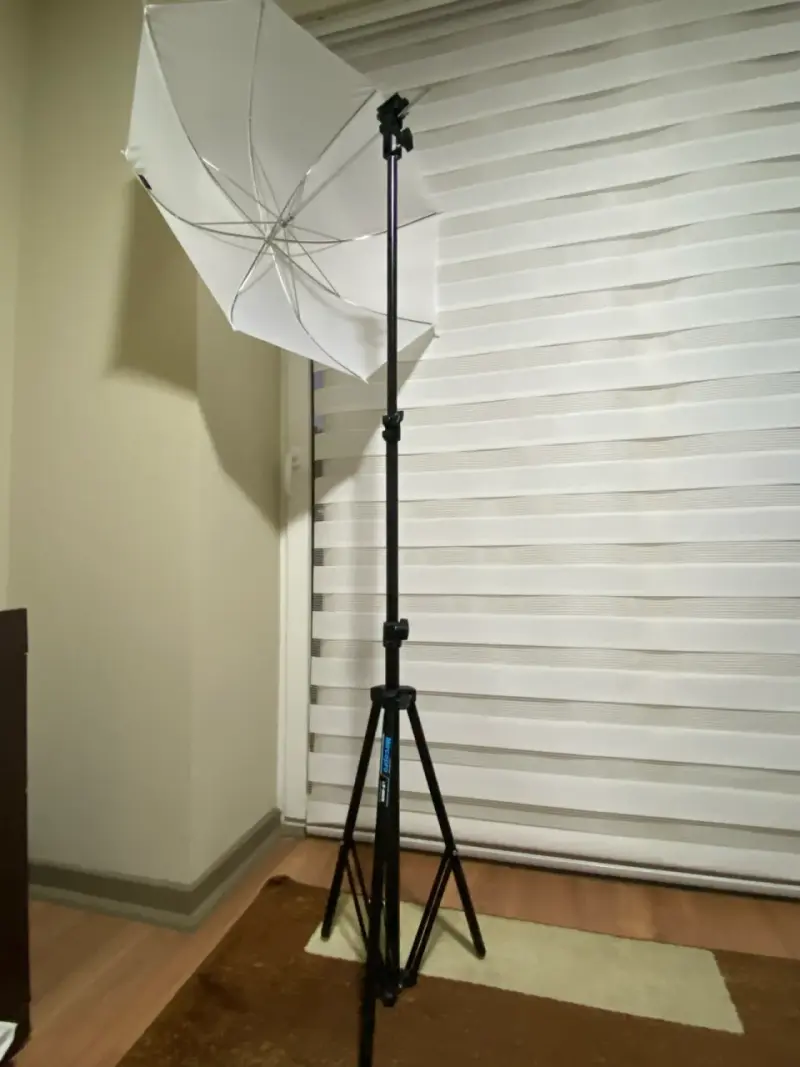 Kit de iluminación Mircopro con trípode y paraguas - 5