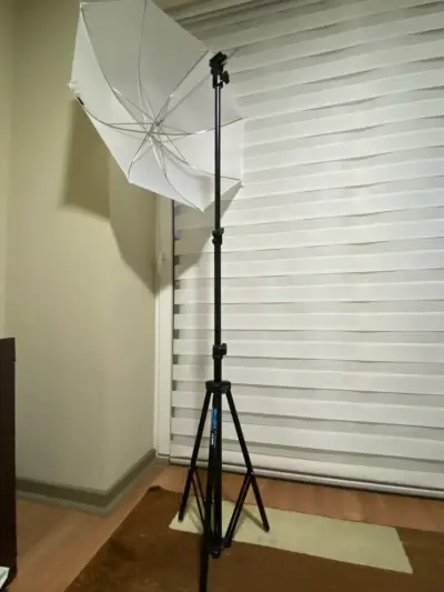 Kit de iluminación Mircopro con trípode y paraguas - miniatura 5