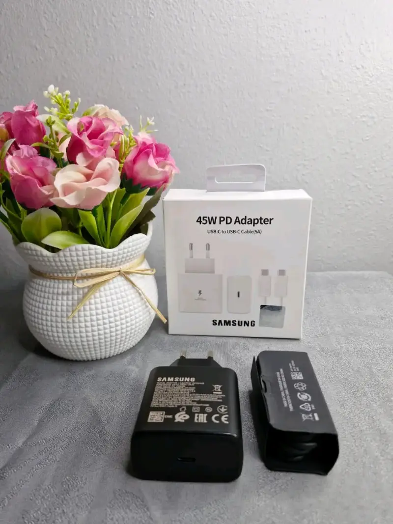 Cargador Samsung 45W PD con cable USB-C - 1