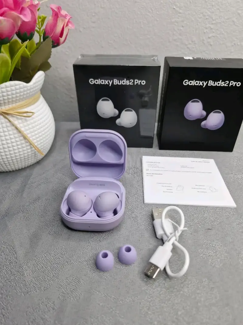 Galaxy Buds2 Pro auriculares inalámbricos morados
