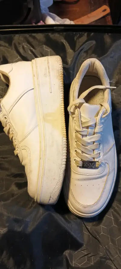 Zapatillas blancas casuales E&M - miniatura 2