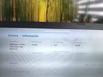 Laptop Acer Aspire 3 con AMD Ryzen - miniatura 5