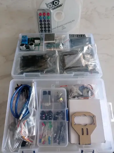 Kit de componentes electrónicos compatible Arduino - miniatura 1