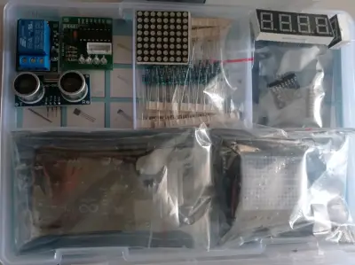 Kit de componentes electrónicos compatible Arduino - miniatura 3