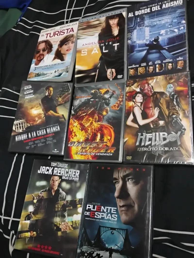 Lote 8 películas dvd originales