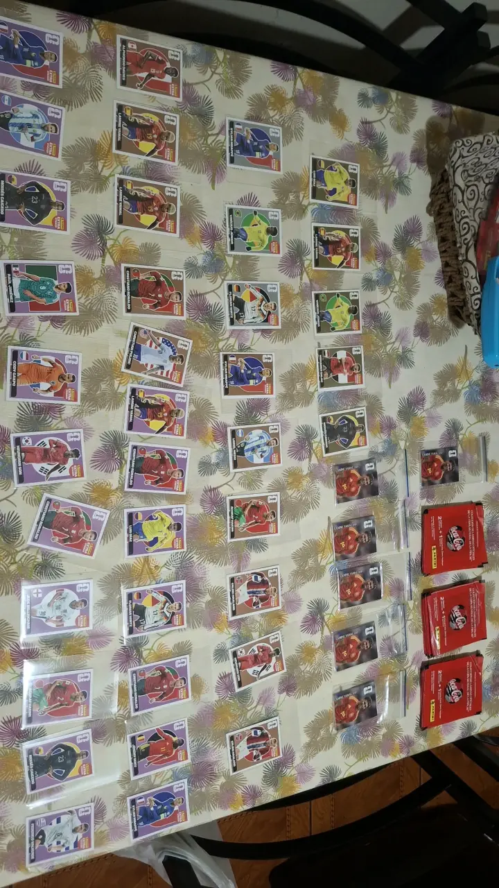 Colección de láminas de fútbol Panini - 1