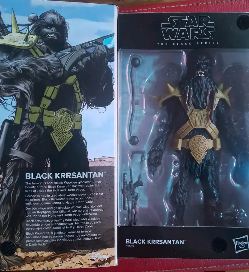 Figura Black Krrsantan Star Wars Black Series
