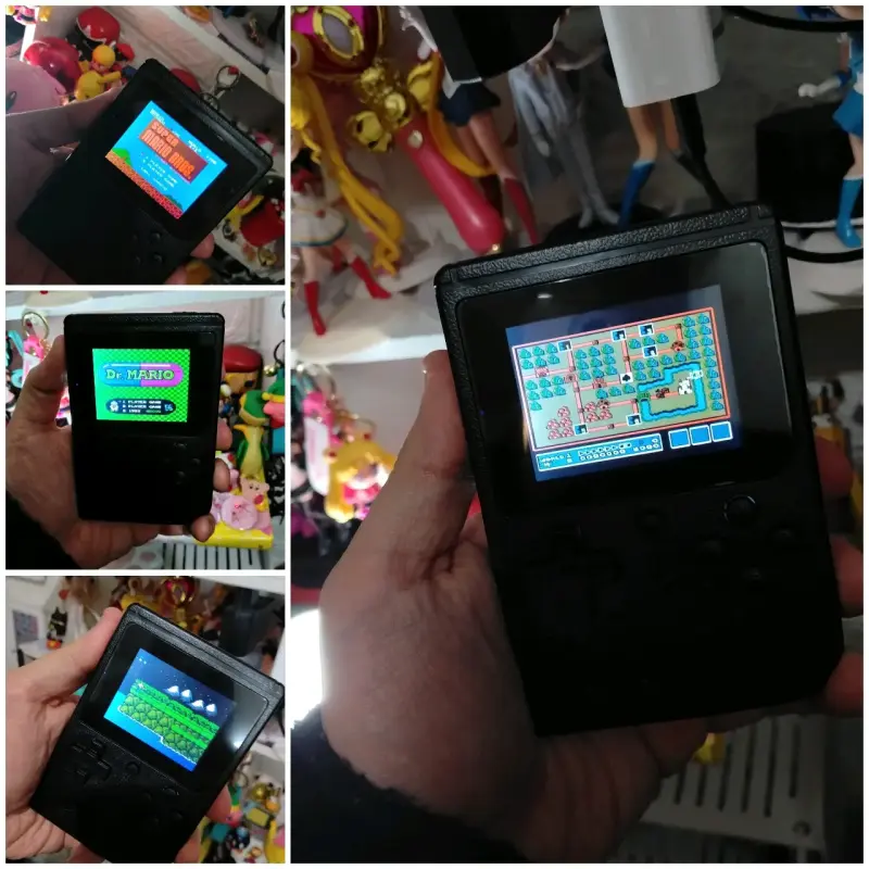 Consola portátil retro con 400 juegos clásicos