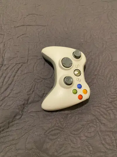 Control inalámbrico para Xbox 360 blanco - miniatura 1