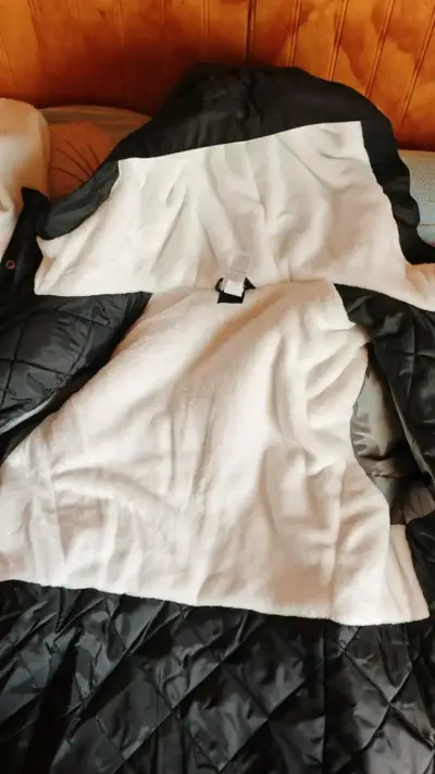 Chaqueta impermeable negra Quechua para mujer - miniatura 4