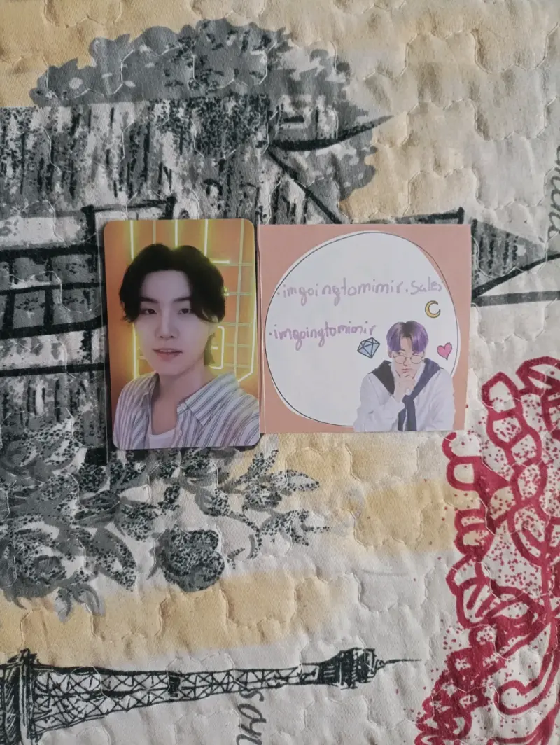 Photocard Yoongi Suga BTS Festa 2025