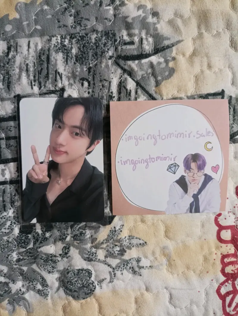 Photocard Jin BTS Festa 2025