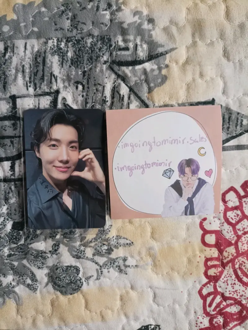 Photocard Jhope BTS Festa 2025