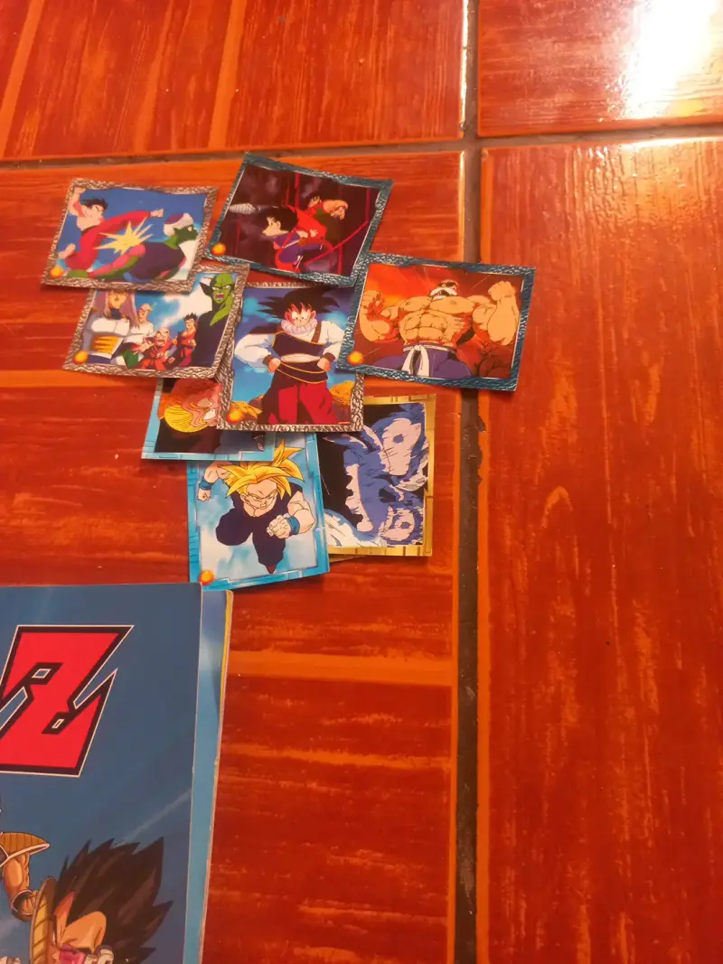 Láminas recicladas dbz4 más album y stikers - 4
