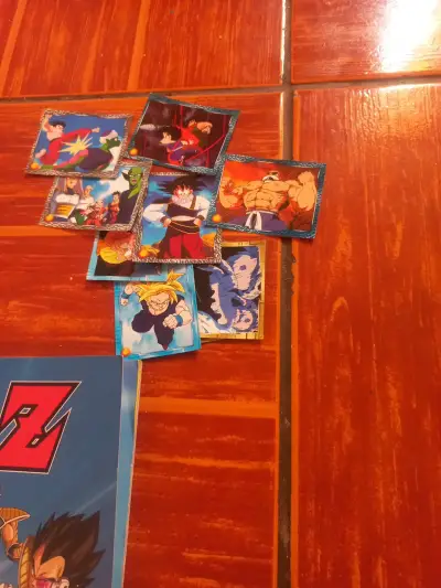 Láminas recicladas dbz4 más album y stikers - miniatura 4