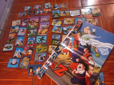 Láminas recicladas dbz4 más album y stikers - miniatura 6