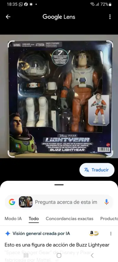 Figura de acción Buzz Lightyear con accesorios - miniatura 2