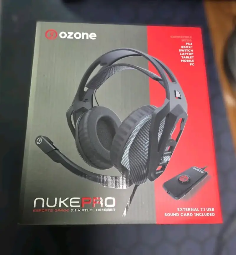 Audífonos Ozone Nuke Pro 7.1 Virtual - 1