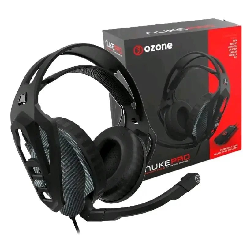 Audífonos Ozone Nuke Pro 7.1 Virtual - 2