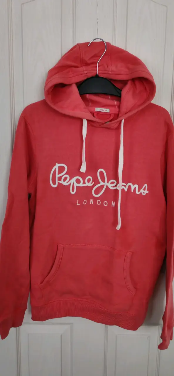 Polerón rojo Pepe Jeans con capucha - 1