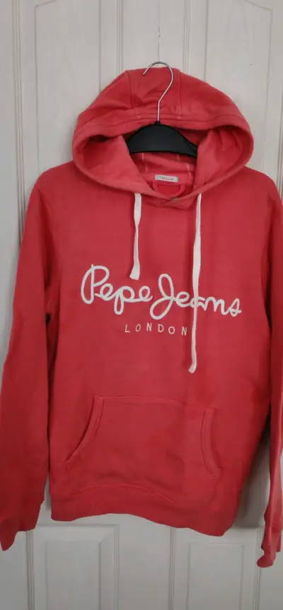 Polerón rojo Pepe Jeans con capucha - miniatura 1