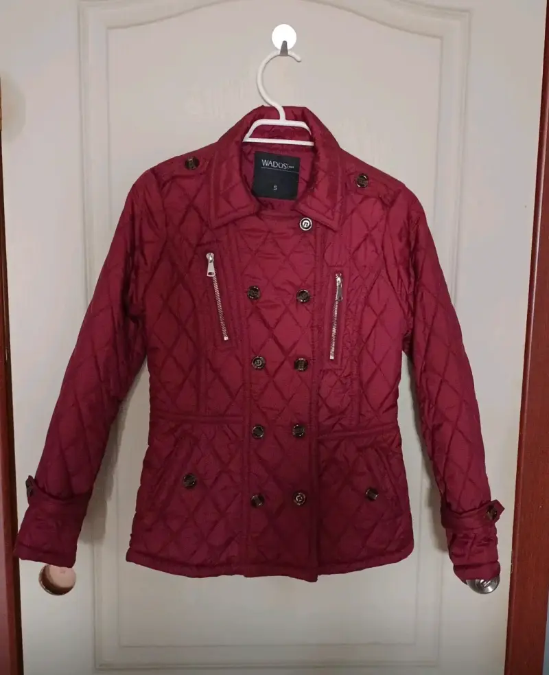 Chaqueta acolchada burdeos Wados mujer - 2