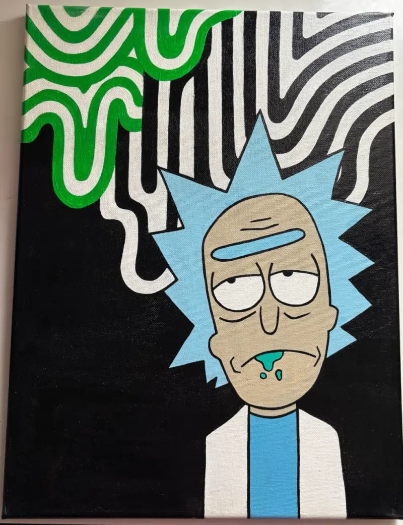 Cuadro decorativo de Rick