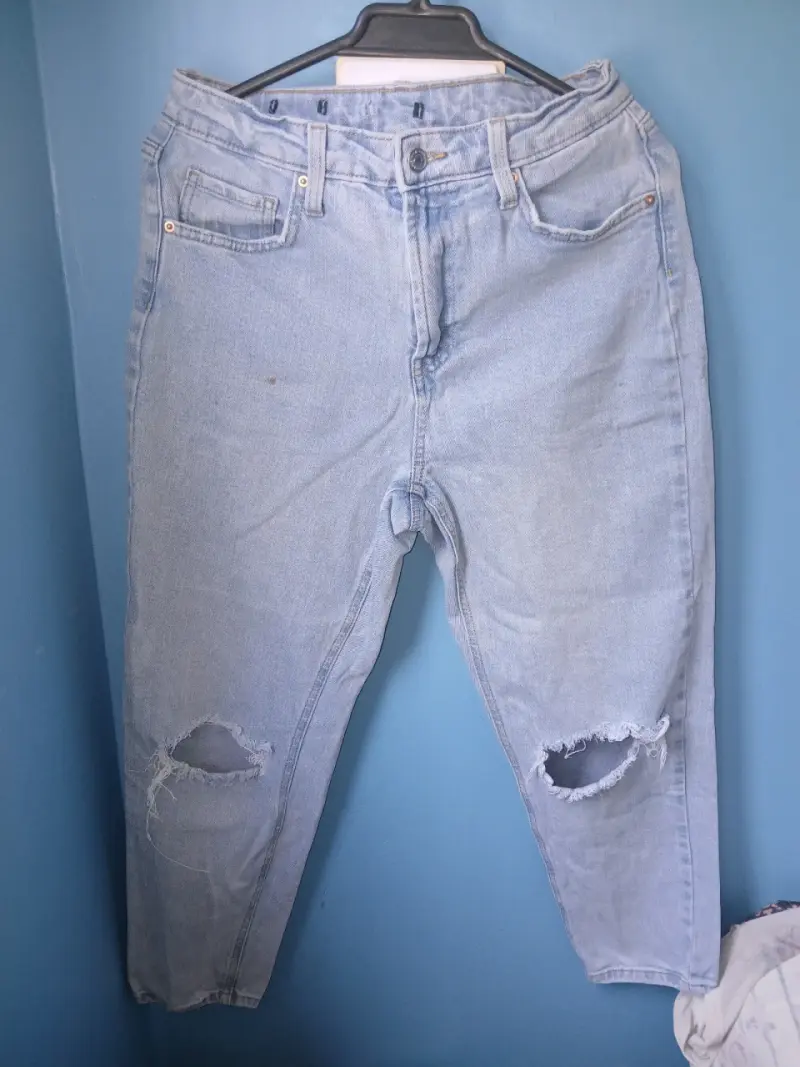 Jeans azul clásico para mujer - 2