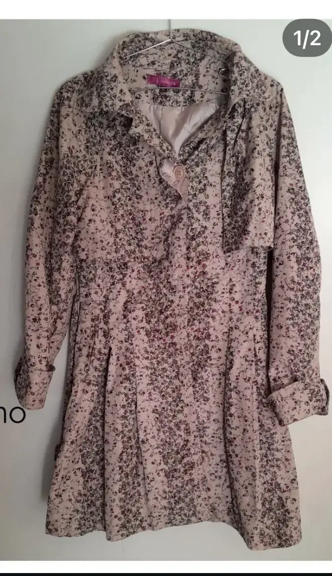 Chaqueta de verano floral talla M - 1