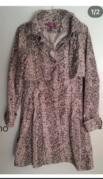 Chaqueta de verano floral talla M - miniatura 1