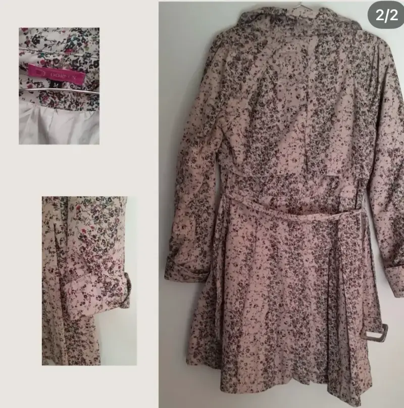 Chaqueta de verano floral talla M - 2