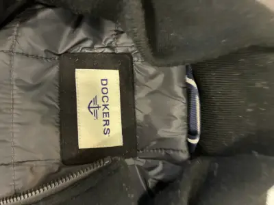 Chaqueta negra de invierno para hombre - miniatura 4