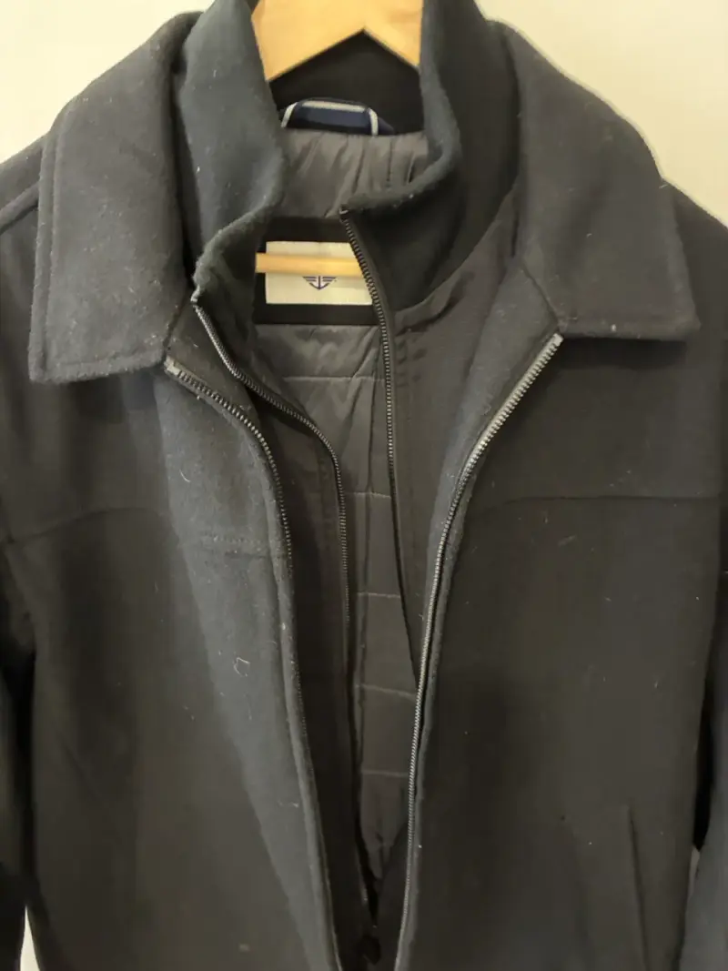 Chaqueta negra de invierno para hombre - 5