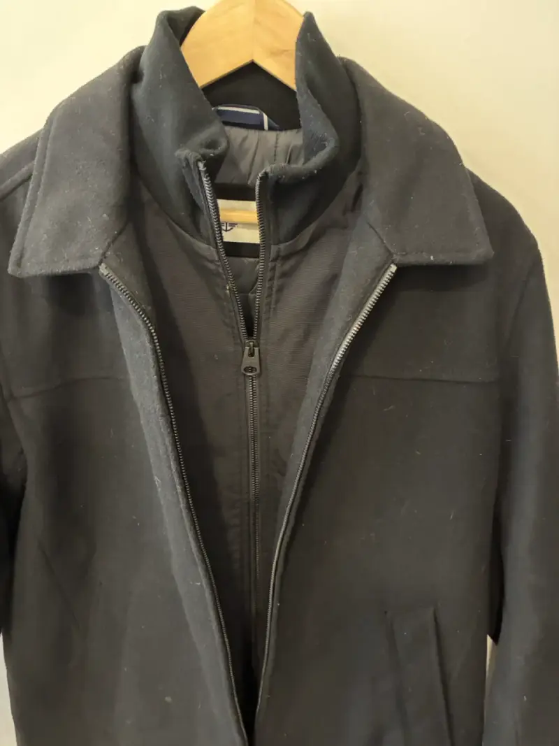 Chaqueta negra de invierno para hombre - 6