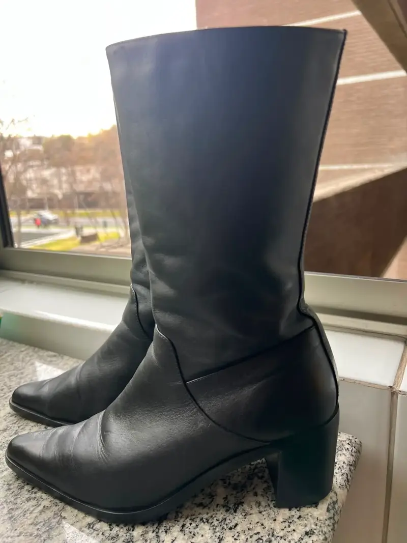Botas de cuero, forradas por dentro - 4