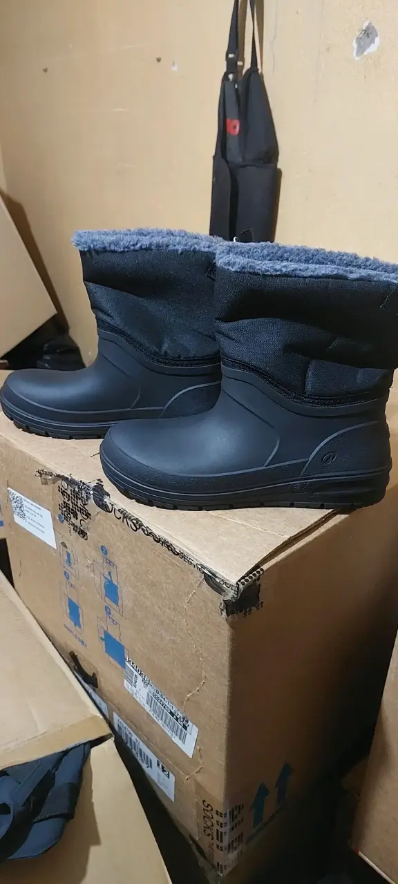 Botas impermeables Quechua negras - 4