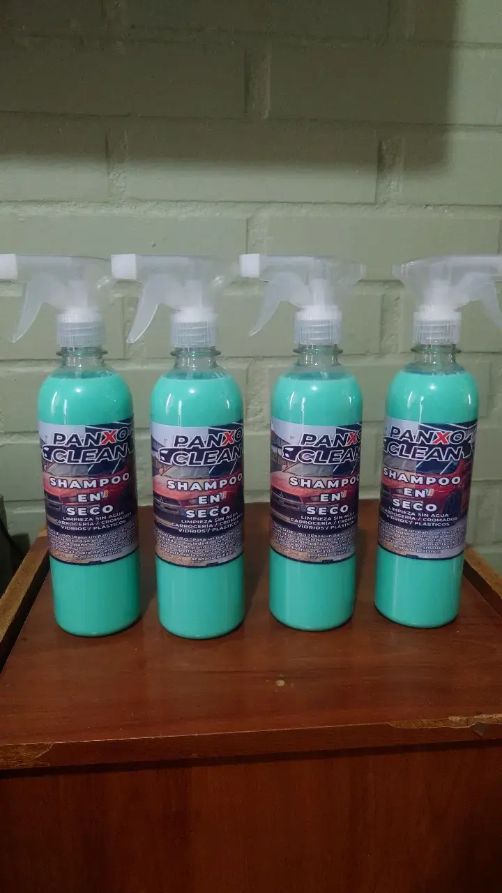 Pack X4 Shampoo en seco Panxo Clean para autos - 2