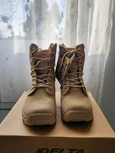 Botas tácticas Delta color beige - miniatura 1