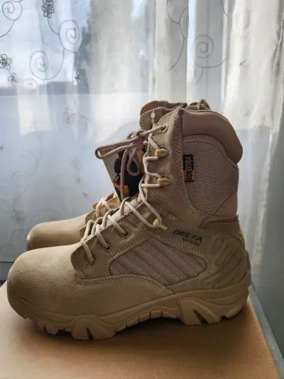 Botas tácticas Delta color beige - miniatura 2