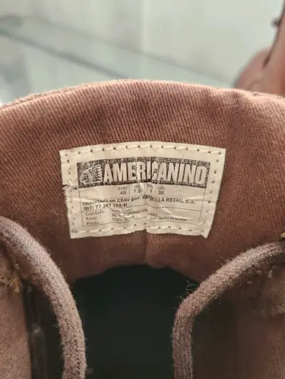 Botas de cuero marrón para hombre - miniatura 4