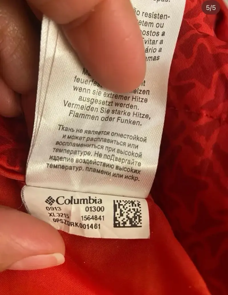 Parka Columbia Omni-Tech roja mujer - 5
