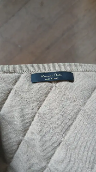 Sweater beige Massimo Dutti acolchado - miniatura 1