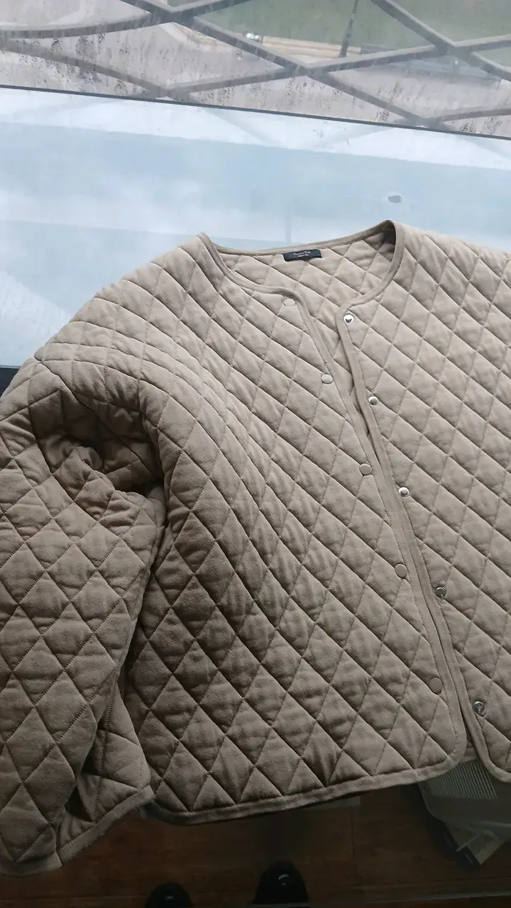 Sweater beige Massimo Dutti acolchado - 4