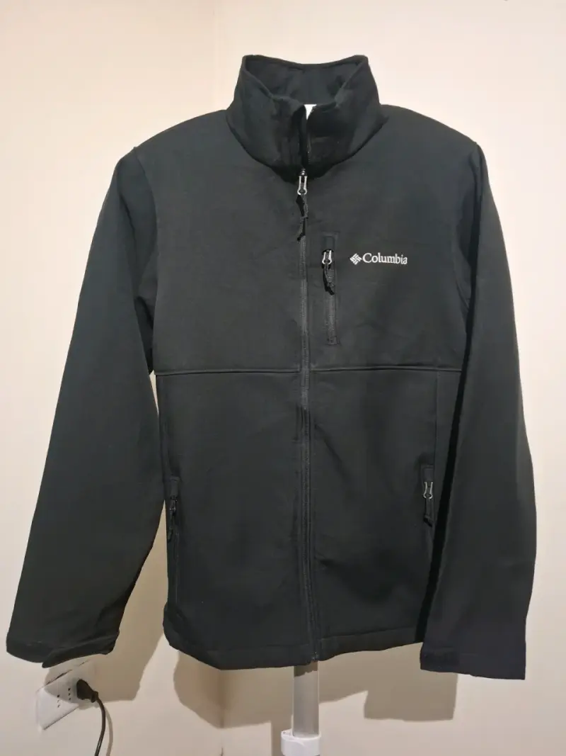Chaqueta softshell Columbia negra para hombre
