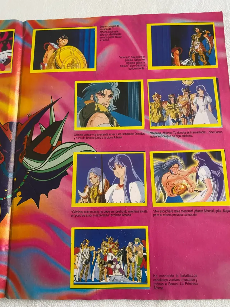 Álbum Los Caballeros del Zodiaco II - 3