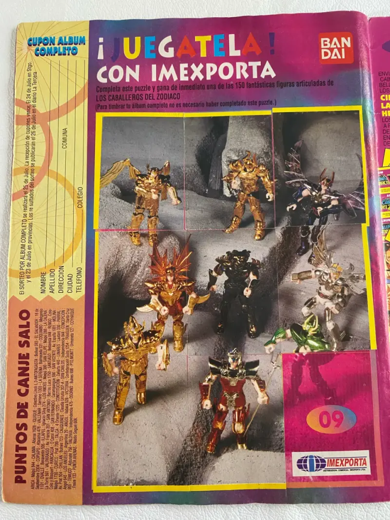Álbum Los Caballeros del Zodiaco II - 6