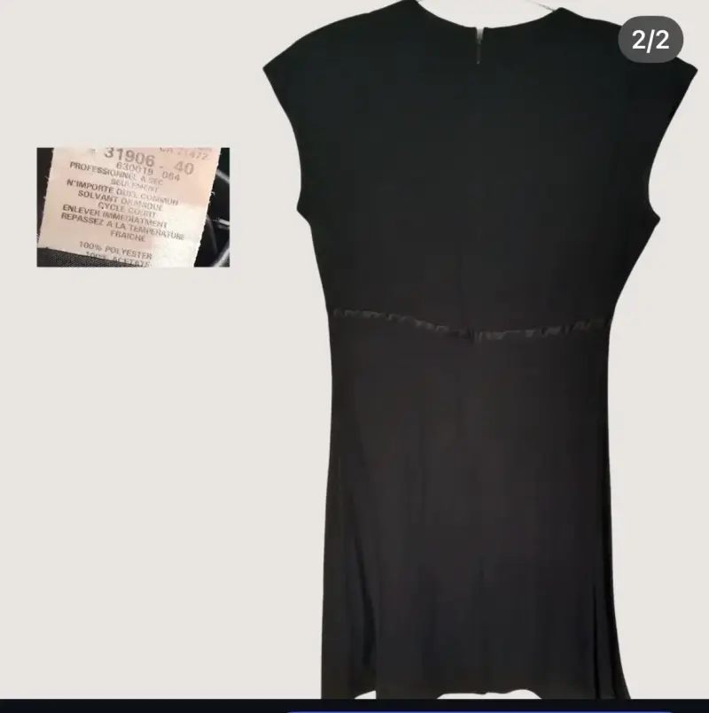 Vestido negro elegante - 2