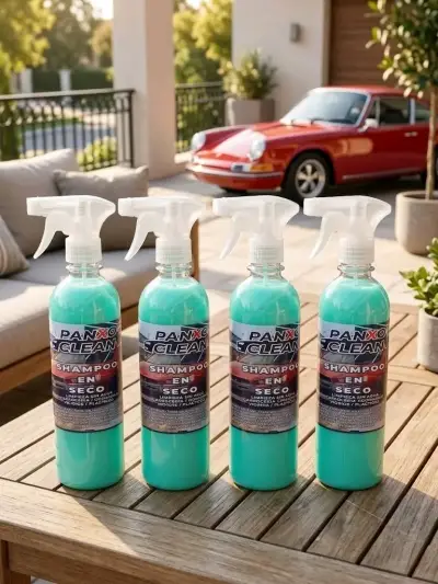 Pack X4 Shampoo en seco Panxo Clean para autos - miniatura 1